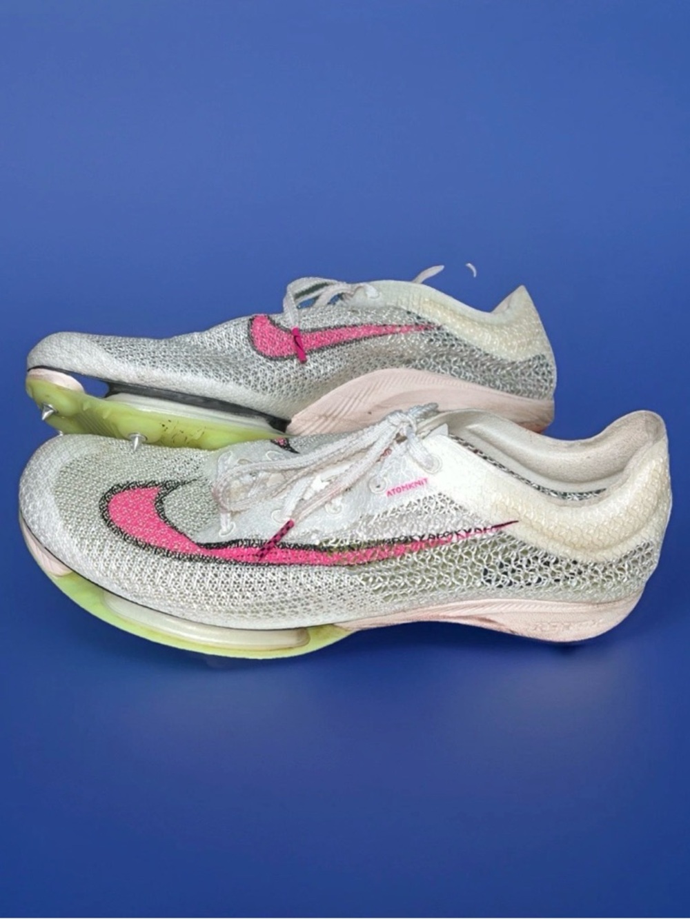 Nike Air Zoom Victory Track Spikes 'Sail Fierce Pink' Men's Size 7.5 Women’s 9